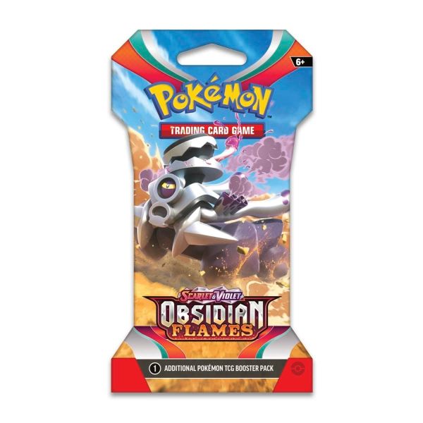 Pokémon TCG: Scarlet & Violet Obsidian Flames Sleeved Booster Pack