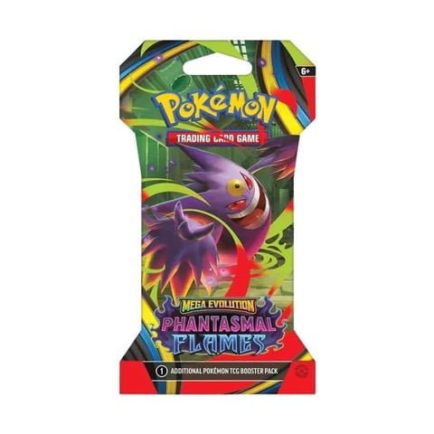 Pokemon TCG: Mega Evolutions Phantasmal Flames Sleeve Booster Pack