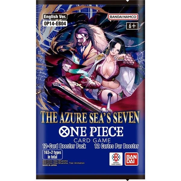 Thẻ bài TCG One Piece: The Azure Sea's Seven [OP-14 / EB-04] English Booster Box