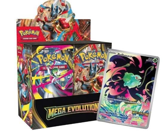 Thẻ bài Pokémon TCG: Mega Evolution Booster Pack