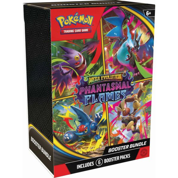 Pokemon TCG: Mega Evolutions Phantasmal Flames - Booster Bunlde