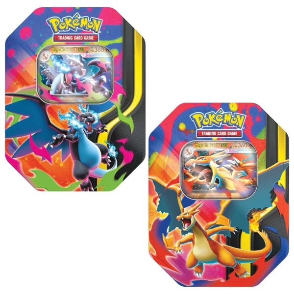 Pokémon TCG: Mega Charizard X & Y EX Tins