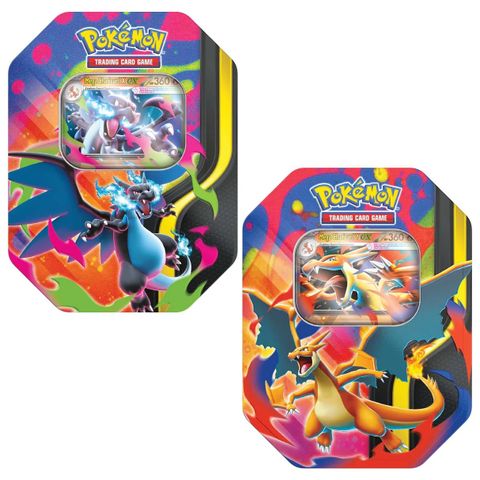 Pokémon TCG: Mega Charizard X & Y EX Tins