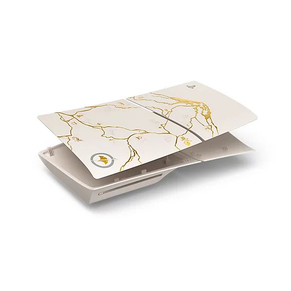 PS5 Slim Covers - Ghost of Yotei Gold Limited Edition
