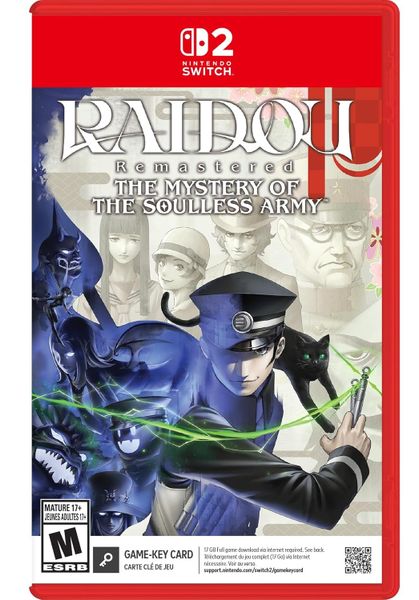 Raidou Remastered Switch 2 – Game Key Card