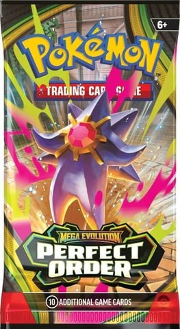 Thẻ bài Pokémon TCG: Mega Evolution Perfect Order Half Booster Box