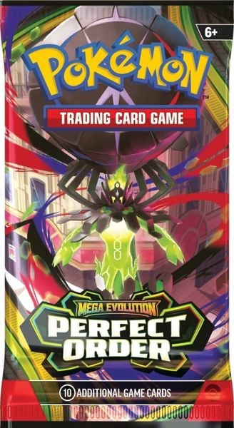 Thẻ bài Pokémon TCG: Mega Evolution Perfect Order Booster Bundle