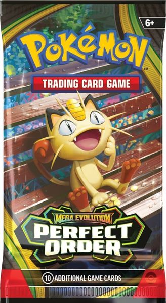 Thẻ bài Pokémon TCG: Mega Evolution Perfect Order Half Booster Box