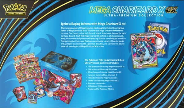 Pokémon TCG: Mega Evolutions Phantasmal Flames Ultra Premium Collection
