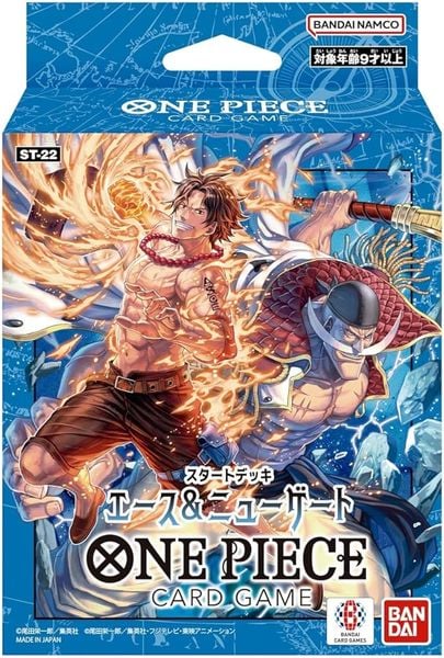 Thẻ bài One Piece TCG Starter Deck Ace & Newgate [ST-22] Japanese Version
