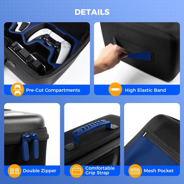 Vali chống sốc cao cấp IINE cho PS5 Slim