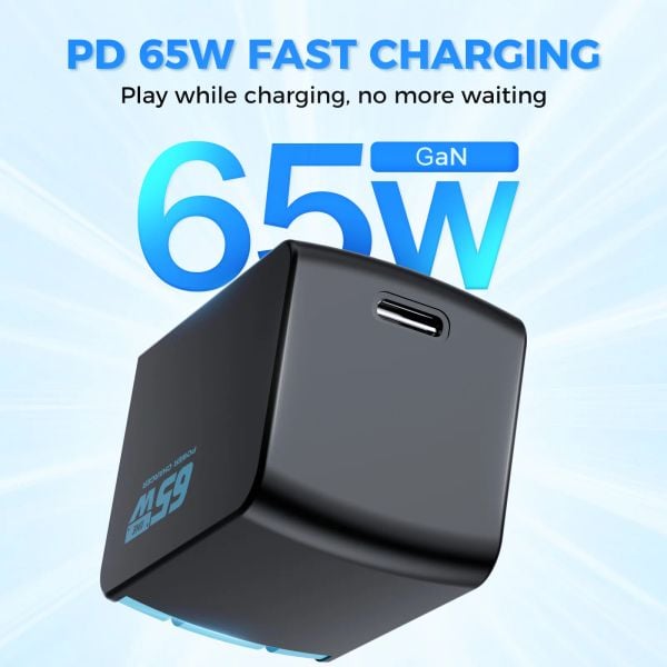 IINE Sạc nhanh 65W GaN cho Nintendo Switch 2