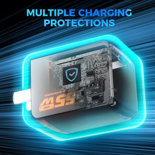 IINE Sạc nhanh 65W GaN cho Nintendo Switch 2