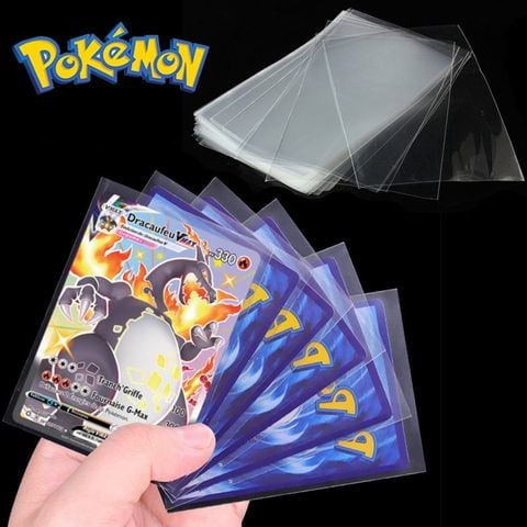 Bảo vệ bài TCG Sleeve nhựa dẻo - 100 miếng