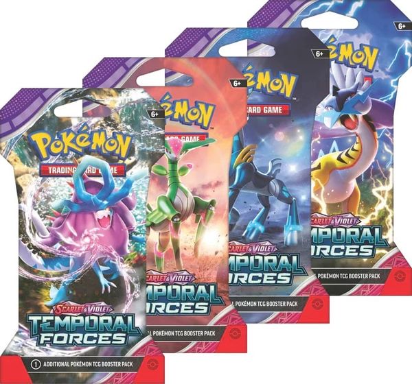 Pokémon TCG: Scarlet & Violet Temporal Forces Sleeved Booster Pack