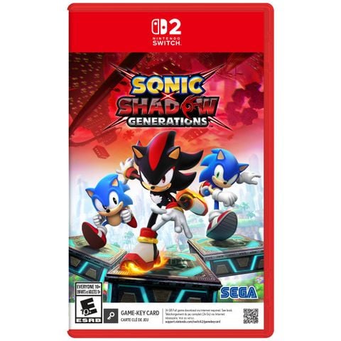 Sonic X Shadow Generations | Game Key Card