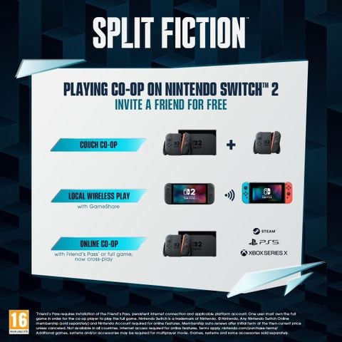 Split Fiction - Download Code Nintendo Switch 2