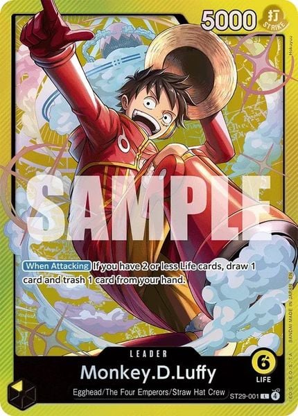Thẻ bài One Piece TCG Starter Deck Egghead [ST-29] English Version