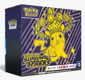 Pokemon TCG: Scarlet & Violet Surging Sparks Elite Trainer Box