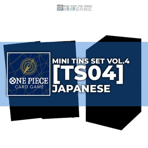 [PRE ORDER] Thẻ bài TCG One Piece Mini Tins Set Collection Vol.4 [TS04] / Japanese