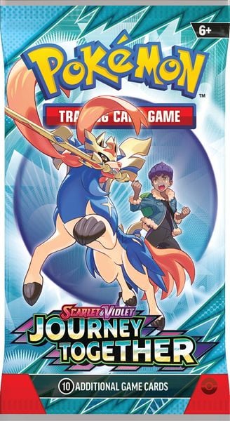 Thẻ bài Pokémon TCG: Journey Together SV09 Booster Bundle