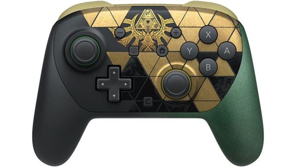 Nintendo Switch 2 Pro Controller The Legend of Zelda 40th Anniversary Edition