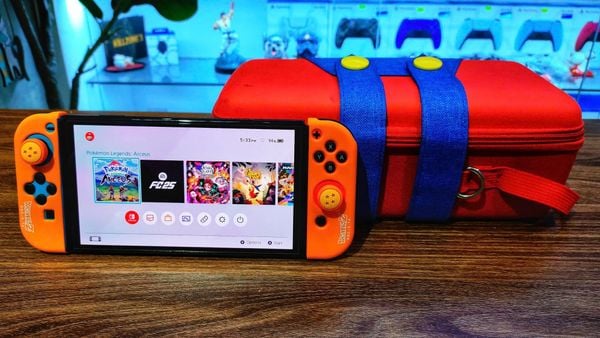 Máy Nintendo Switch Oled Model Red Blue Mod 256GB - 2ND