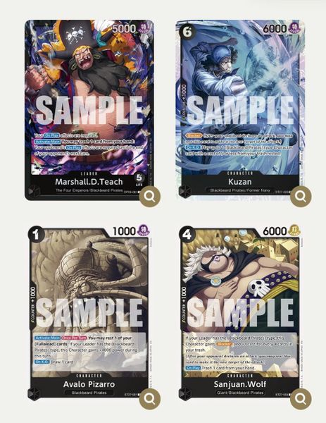 Thẻ bài One Piece TCG Starter Deck Teach [ST-27] English Version