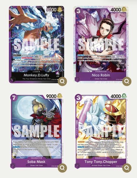 Thẻ bài One Piece TCG Starter Deck Monkey.D.Luffy [ST-26] English Version