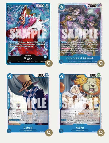 Thẻ bài One Piece TCG Starter Deck Buggy [ST-25] English Version