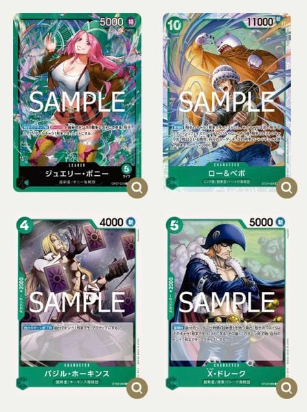 Thẻ bài One Piece TCG Starter Deck Jewelry Bonney [ST-24] Japanese Version