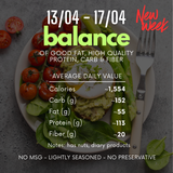 (D) 1-TUẦN CÂN BẰNG 13/04-17/04 (1-week balance menu) 