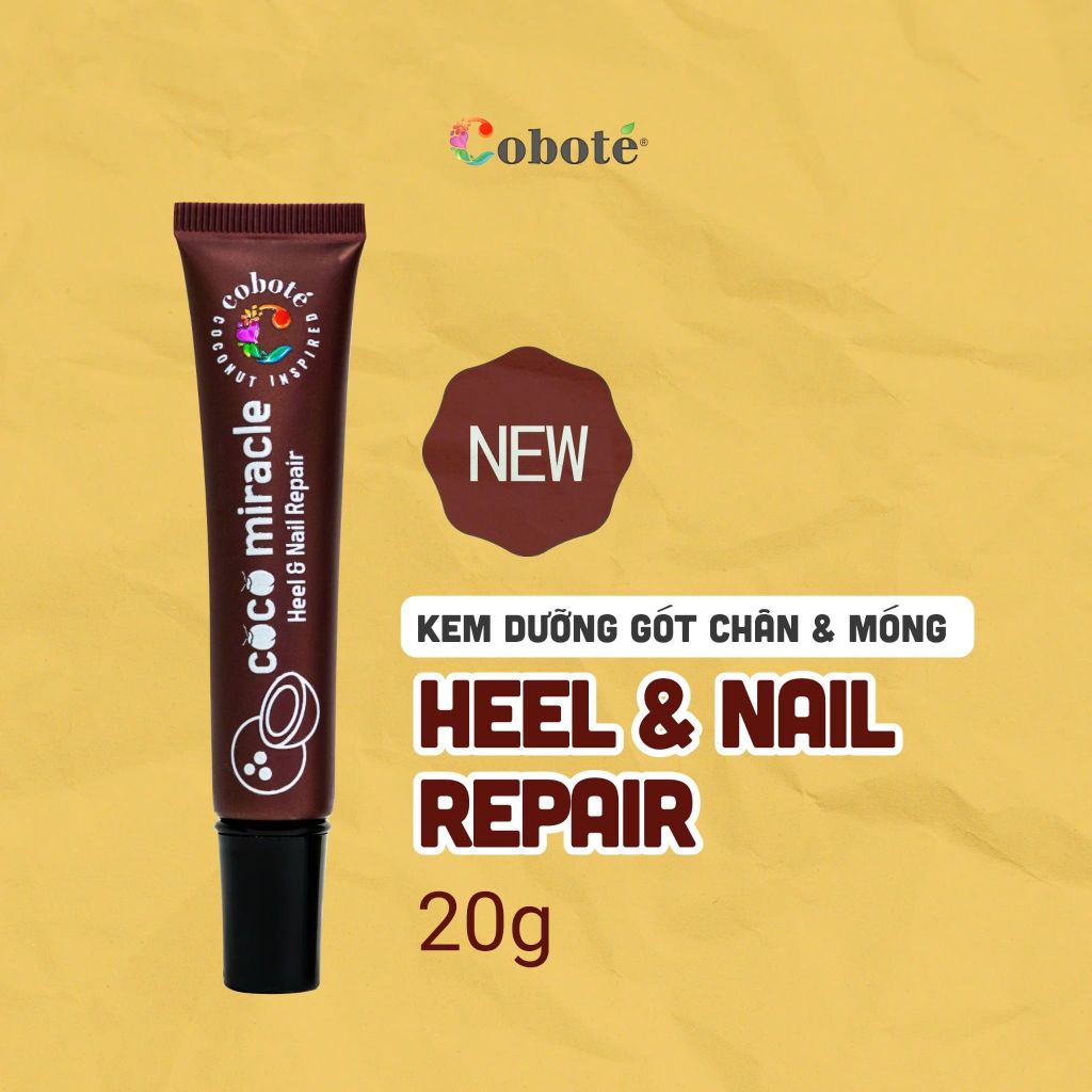 KEM DƯỠNG GÓT CHÂN VÀ MÓNG - COCONUT MIRACLE HEEL & NAIL REPAIR
