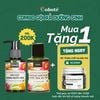 Combo Thơm Mượt: Dầu gội nước hoa 100ml + Nước hoa xả tóc 100ml tặng Muối tẩy TBC da đầu 75g (Size Trải Nghiệm)