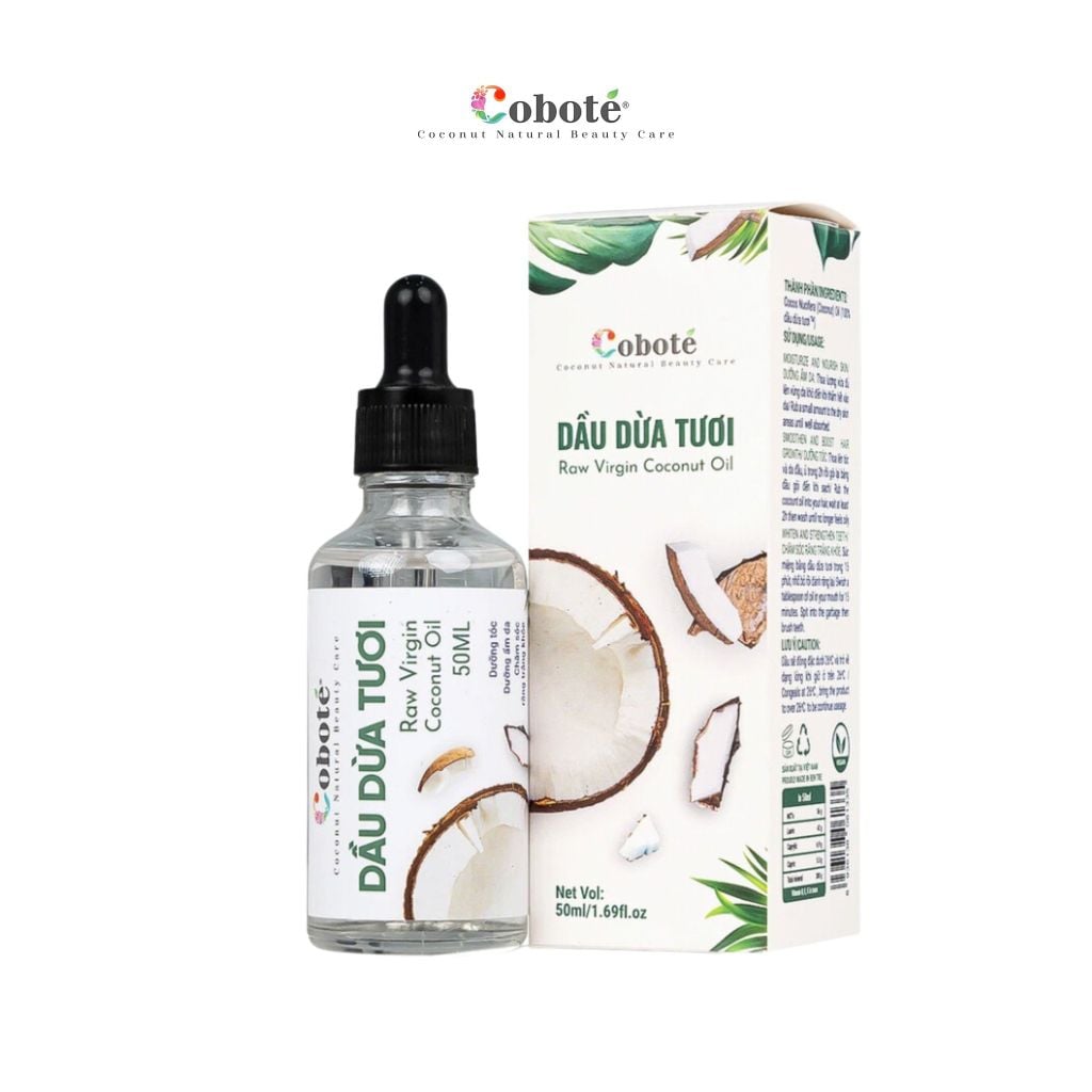 DẦU DỪA TƯƠI - 100% CƠM DỪA TƯƠI