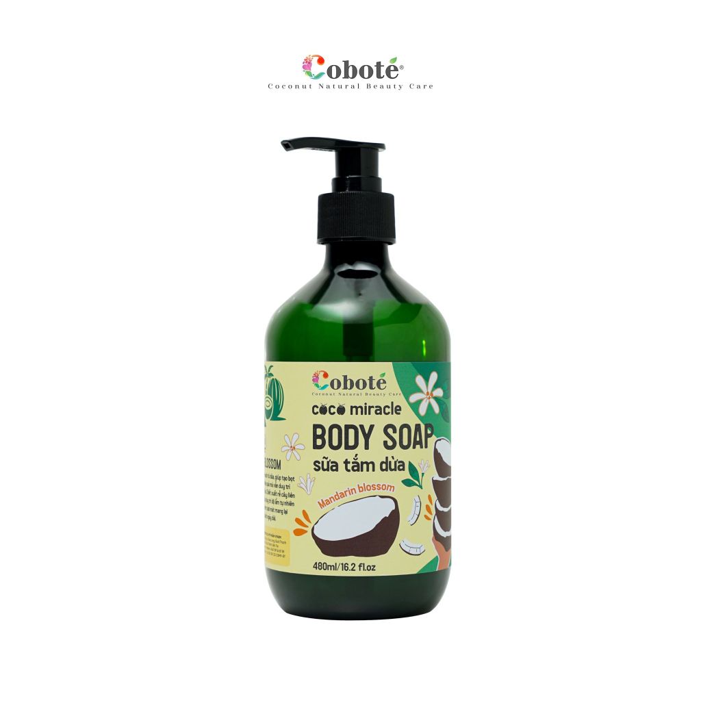 Sữa tắm dừa - Coco Miracle Body Soap 40ml/480ml