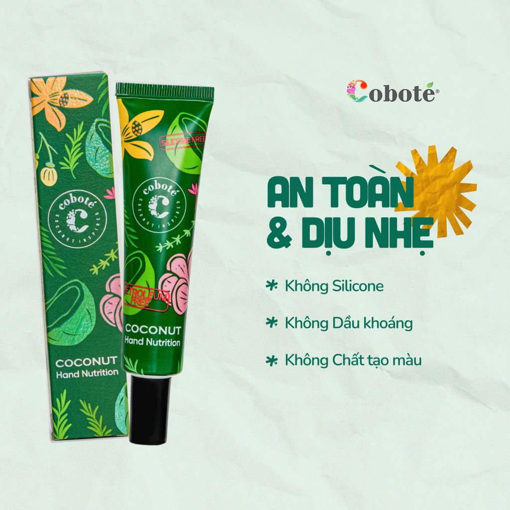 KEM DƯỠNG DA TAY HƯƠNG DỪA - COCONUT HAND NUTRITION 40g