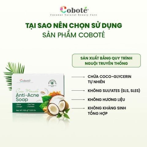 Xà Phòng Ngừa Mụn Cơ Thể 120g - Phiên Bản Tối Giản Bao Bì Tiết Kiệm