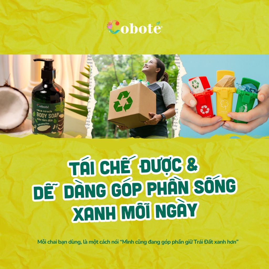 Sữa tắm dừa - Coco Miracle Body Soap 40ml/480ml