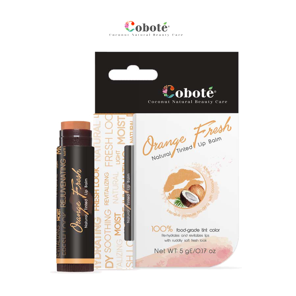 SON DƯỠNG  CÓ MÀU - Natural Tinted Lip Balm  - Cam