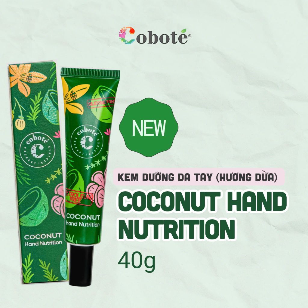KEM DƯỠNG DA TAY HƯƠNG DỪA - COCONUT HAND NUTRITION 40g