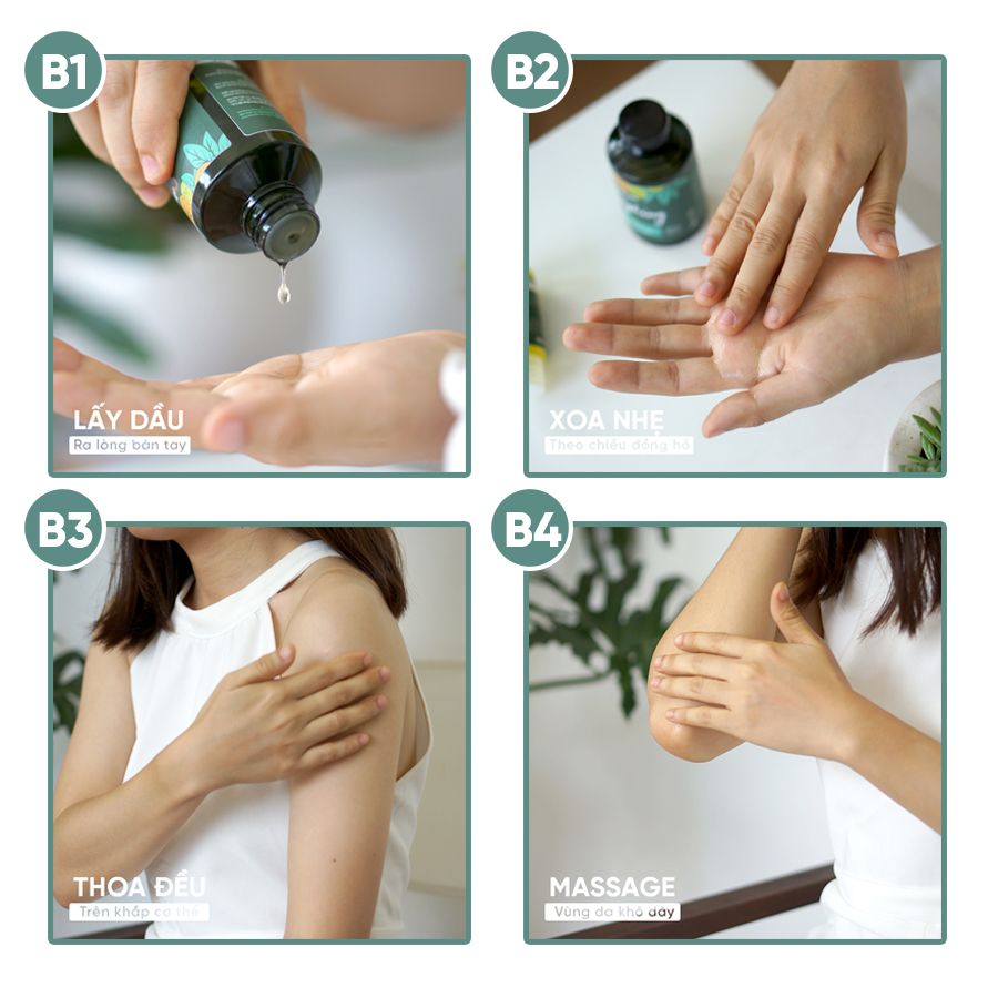 DẦU DƯỠNG THỂ THƯ GIÃN - Mood Boost Body Oil - 50ml (chai thuỷ tinh)