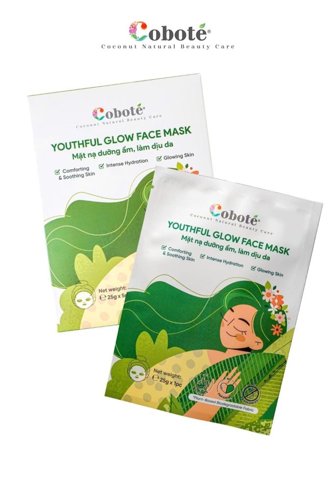 Mặt Nạ Dừa - YOUTHFUL GLOW FACE MASK