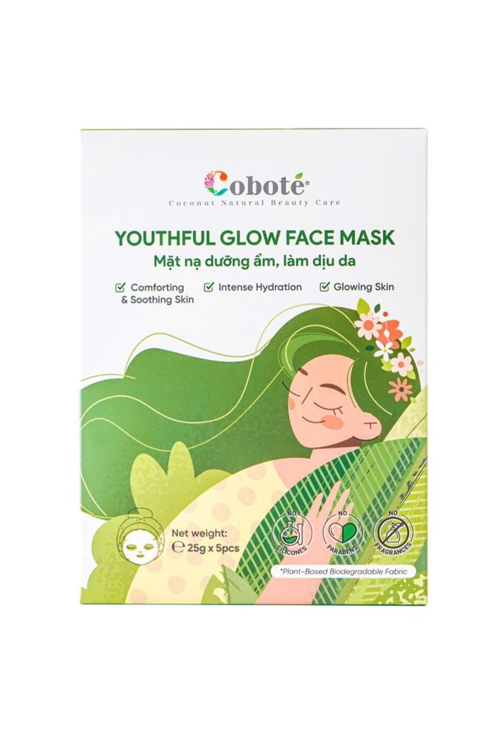 Mặt Nạ Dừa - YOUTHFUL GLOW FACE MASK