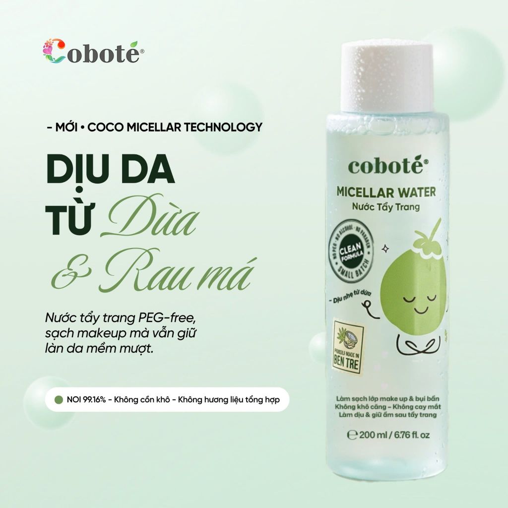 NƯỚC TẨY TRANG -  Coco Miracle Micellar Water