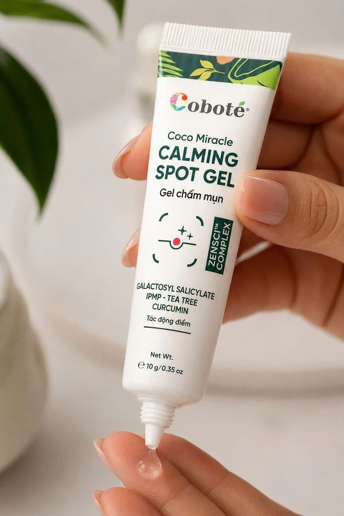 Gel chấm mụn - Coco Miracle Calming  Spot Gel 10gr