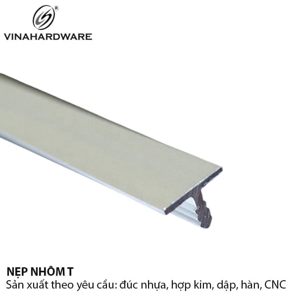 Nẹp nhôm T10 Vinahardware, dài 2050mm 7400.4.20504