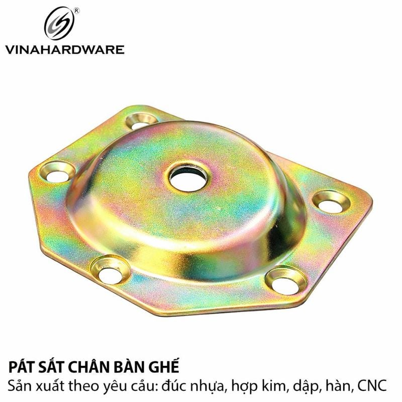 Pat (bas)sắt cho chân bàn 7 màu Vinahardware 1602.2.00007