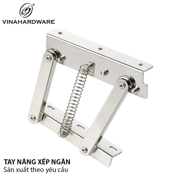 Tay nâng gấp dưới kệ tủ Vinahardware (Cặp trái phải)