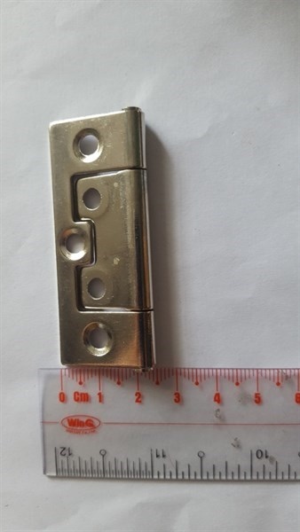 Bản lề lá một chiều, màu phôi Vinahardware - H0001CX